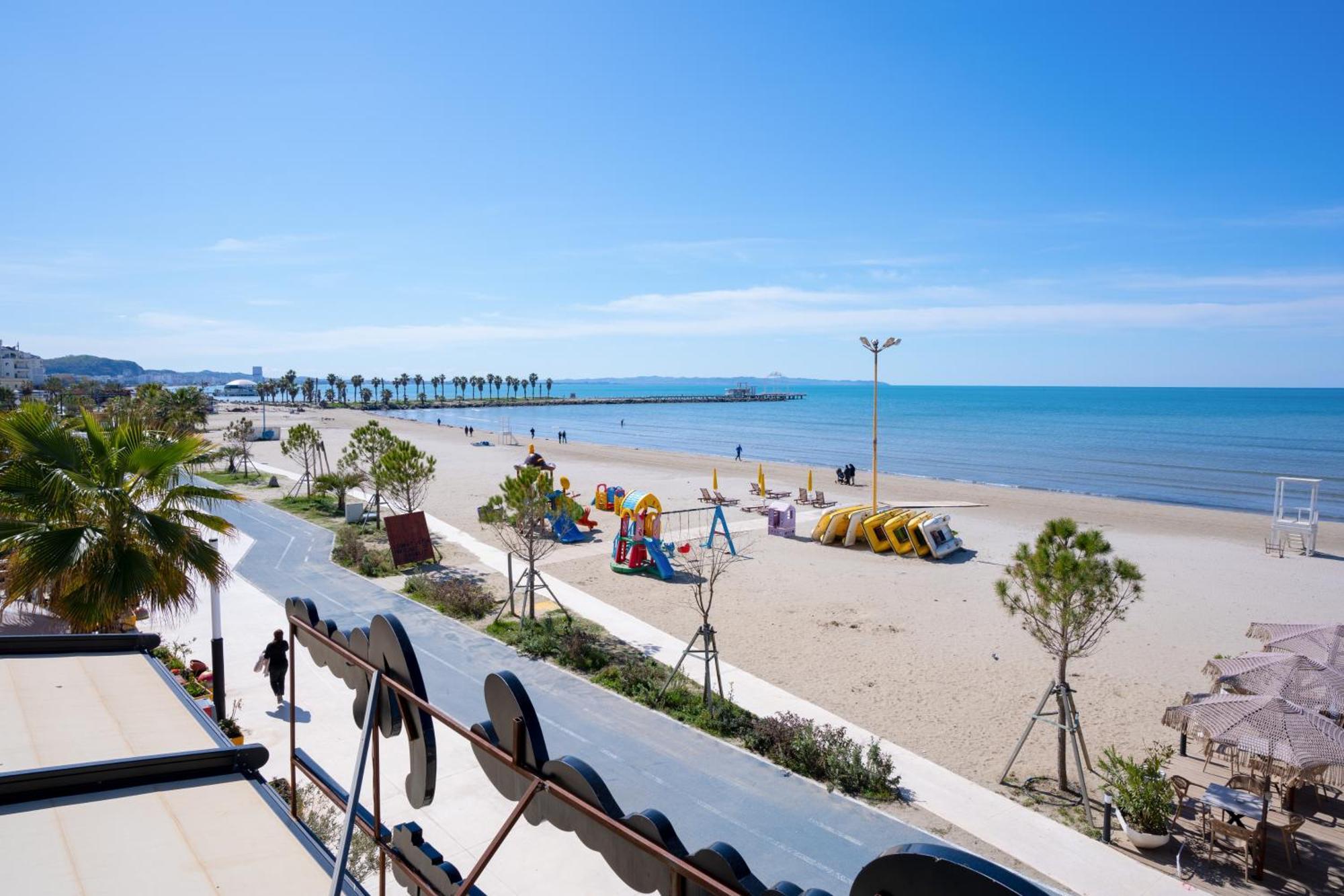 Sea View-Apartment On The Beach - Durrs2 Durrës Eksteriør bilde
